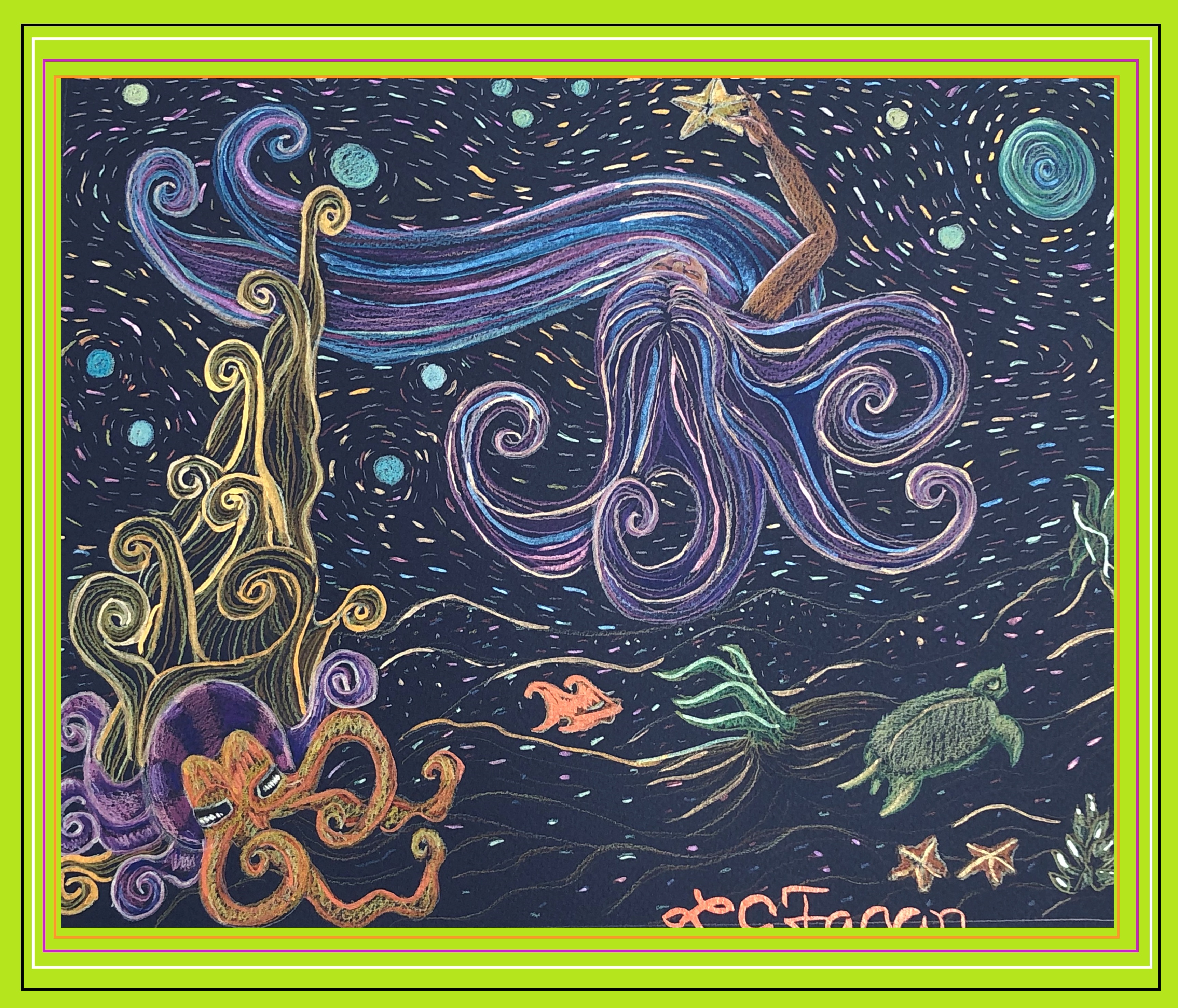 A 1 starfish found too - 3.9.2020